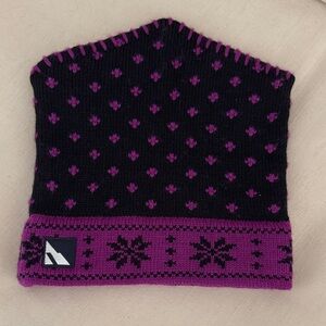 Vintage Serac Beanie Hat Wool Winter Ski Snowboard Colorful USA